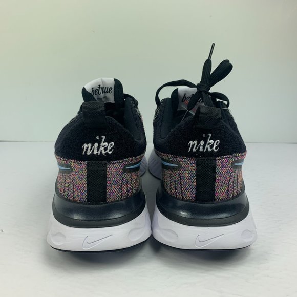 Nike React Infinity Run FK 2 BT DD6790 001 Black/Multicolored New Men's Size 9 - Picture 4 of 12